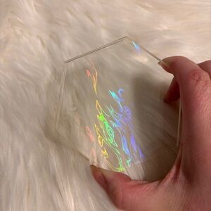 Handmade Iridescent Resin Coaster